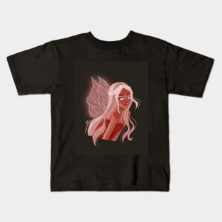 Roses and Pearl Fairy Kids T-Shirt